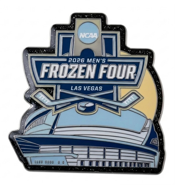 2026 Men's Frozen Four Glitter Stadium Pin