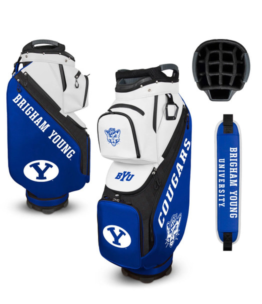 Brigham Young Cougars Golf Bag w/ Cooler Bucket