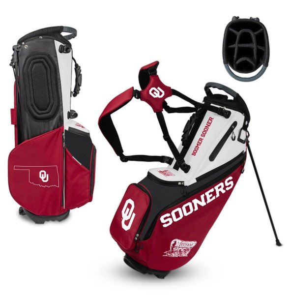 Oklahoma Sooners Hybrid Golf Bag