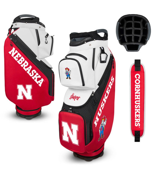 Nebraska Cornhuskers Golf Bag w/ Cooler Bucket