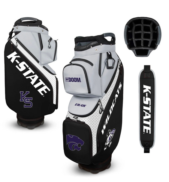 Kansas State Wildcats Golf Bag w/ Cooler Bucket