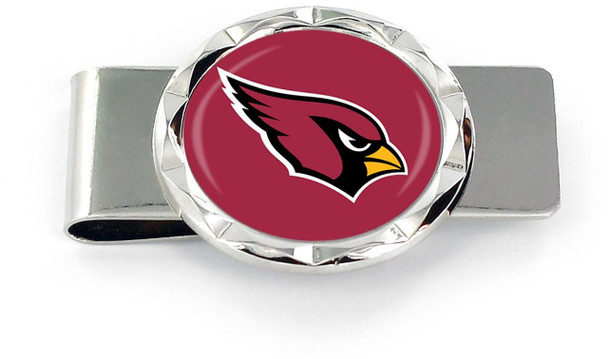 Arizona Cardinals Diamond Cut Money Clip