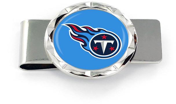 Tennessee Titans Diamond Cut Money Clip