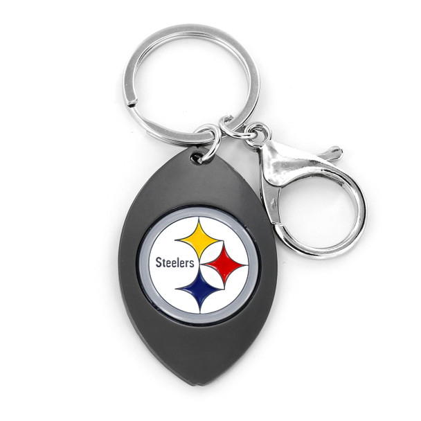 Pittsburgh Steelers Matte Finish Key Chain