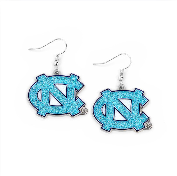 North Carolina Glitter Earrings