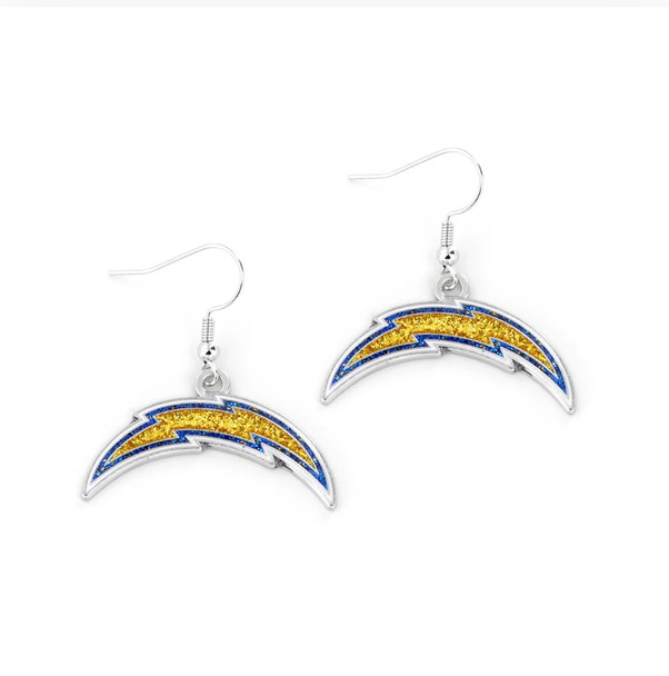 Los Angeles Chargers Glitter Earrings