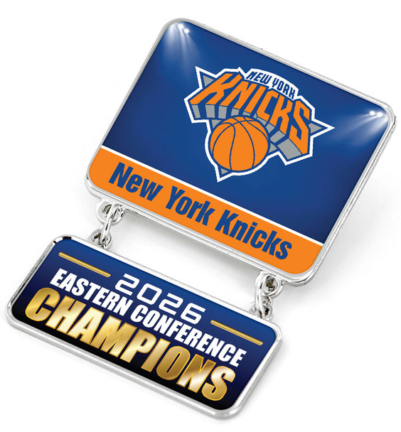 New York Knicks 2026 Western Conference Champs Dangle Pin - 2"