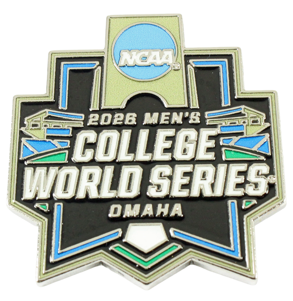 2026 Men's College World Series Logo Pin
