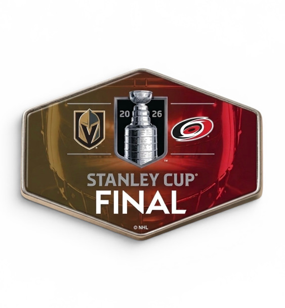 Knights vs Hurricanes 2026 Stanley Cup Champs Dueling Pin