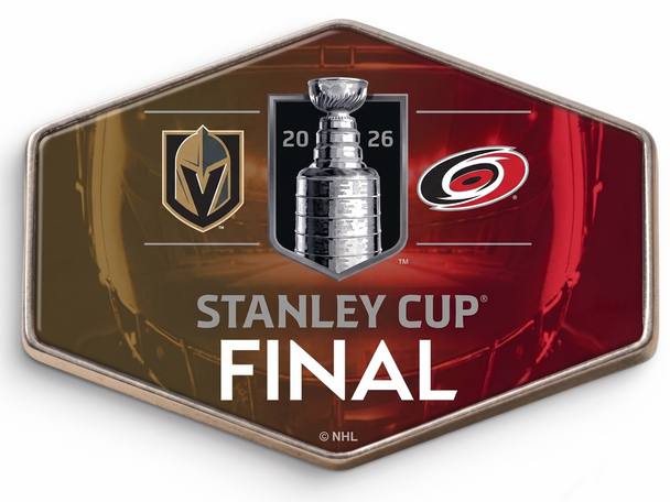 Knights vs Hurricanes 2026 Stanley Cup Champs Dueling Pin