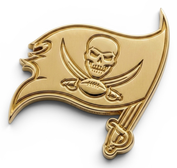 Tampa Bay Buccaneers Gold Collector Pin