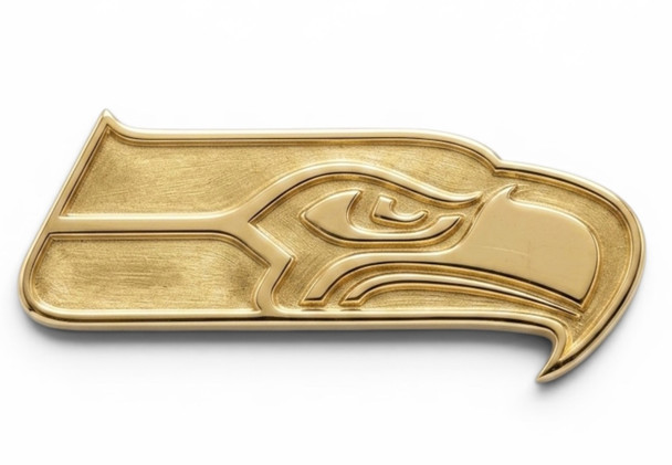 Seattle Seahawks Gold Collector Pin