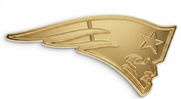 New England Patriots Gold Collector Pin