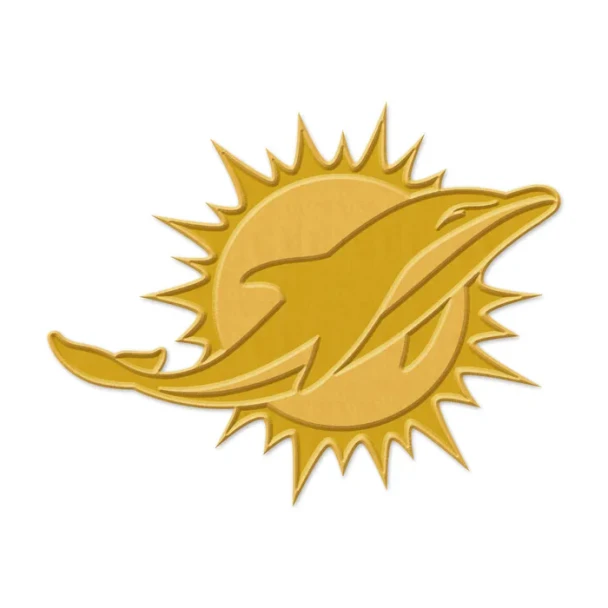 Miami Dolphins Gold Collector Pin