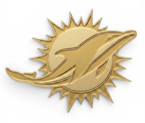 Miami Dolphins Gold Collector Pin