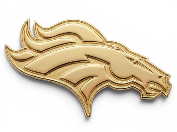 Denver Broncos Gold Collector Pin