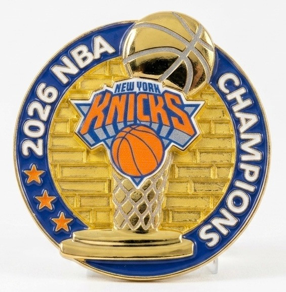 New York Knicks 2026 NBA Champions Ultimate 3-D Pin (Ships 8/1)