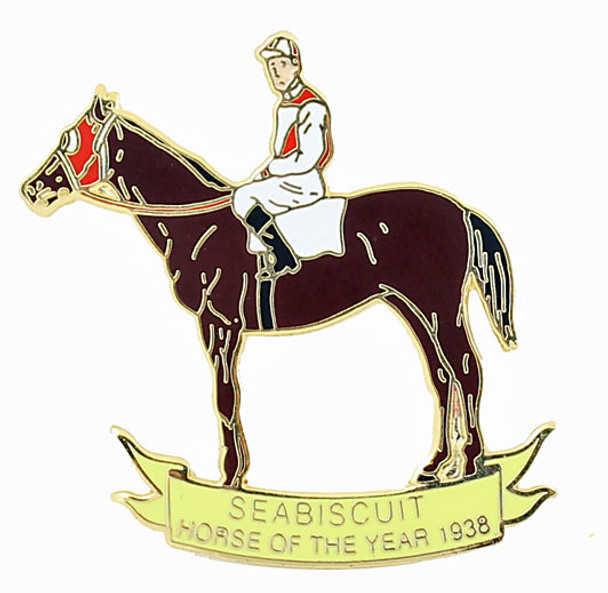 Seabiscuit 1938 Horse Of The Year Pin