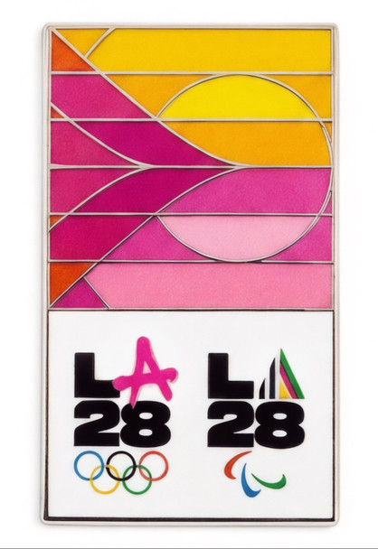 Los Angeles 2028 Olympic & Paralympic Dual Superbloom Pin