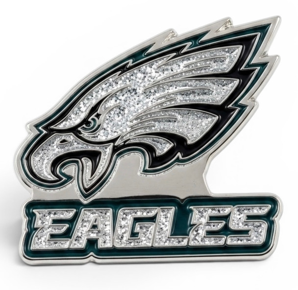 Philadelphia Eagles Glitter Pin