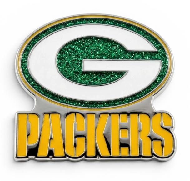 Green Bay Packers Glitter Pin