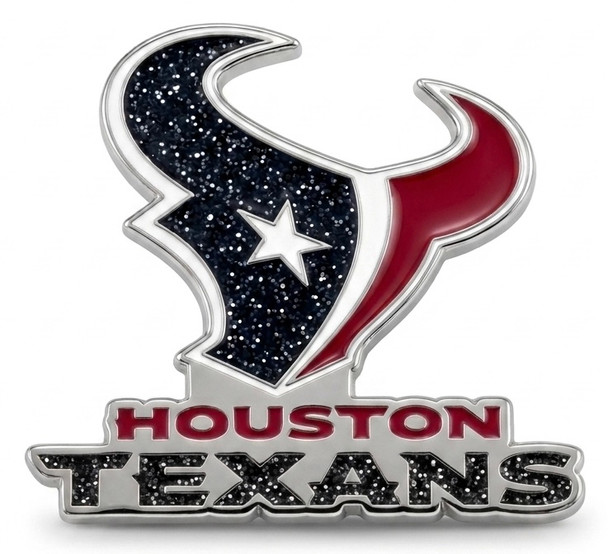 Houston Texans Glitter Pin