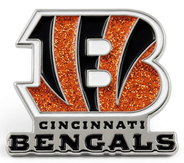 Cincinnati Bengals Glitter Pin