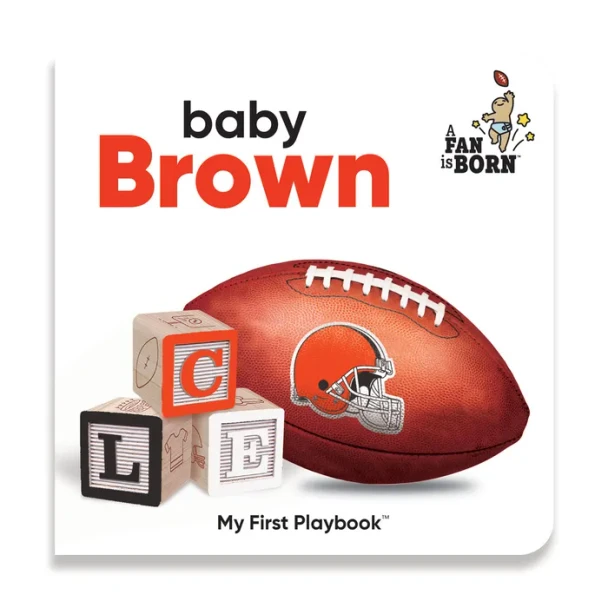 Cleveland Browns Baby Book- A Fan is Born