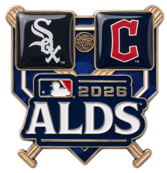 Chicago White Sox vs. Cleveland Guardians 2026 ALDS Dueling Pin