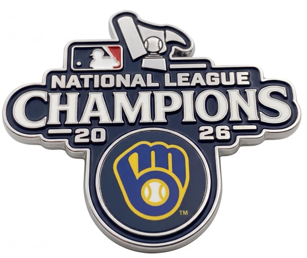Milwaukee Brewers 2026 National League Champions Pin