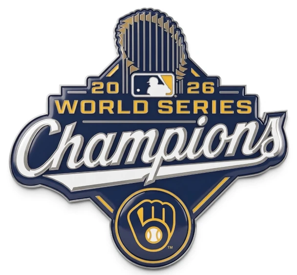 Milwaukee Brewers 2026 World Series Champions Pin - (Ships 11/30)