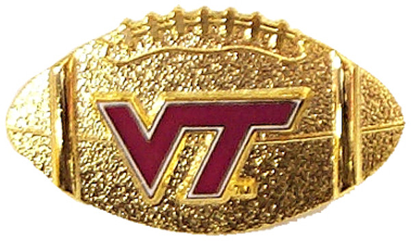 Virginia Tech Football Pin