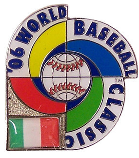2006 World Baseball Classic Team Italy Pin