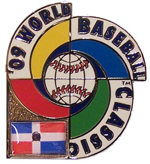 2009 World Baseball Classic Team Dominican Republic Pin