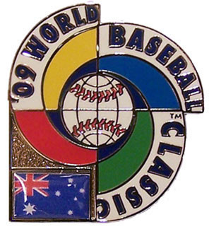 2009 World Baseball Classic Team Australia Pin