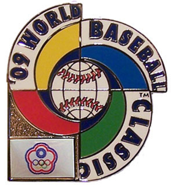 2009 World Baseball Classic Team Taipei Pin