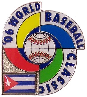 2006 World Baseball Classic Team Cuba Pin