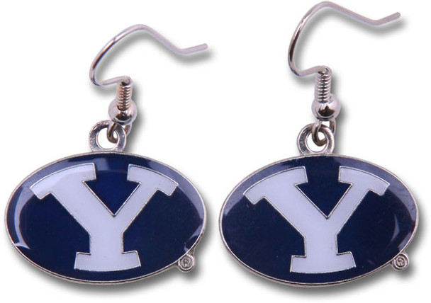 Brigham Young Dangler Earrings