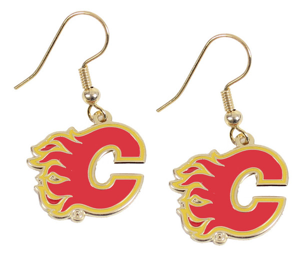 Calgary Flames Earrings