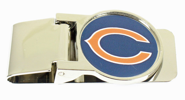 Chicago Bears Money Clip - Silver