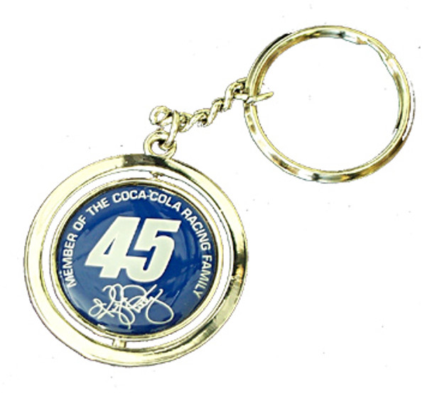Kyle Petty #45 Spinner Key Chain