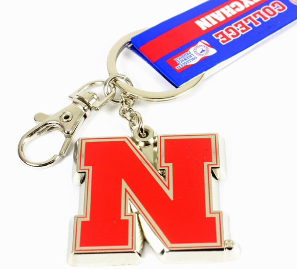 Nebraska Logo Key Chain