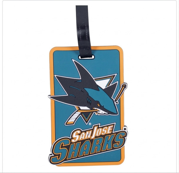 San Jose Sharks Luggage Bag Tag