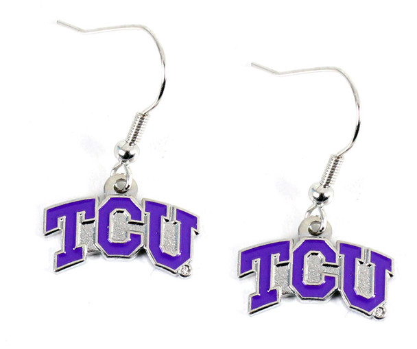 Texas Christian Earring