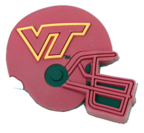 Virginia Tech Helmet Magnet