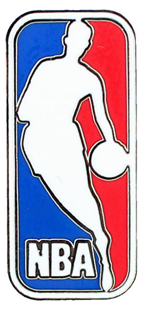 NBA Logo Pin