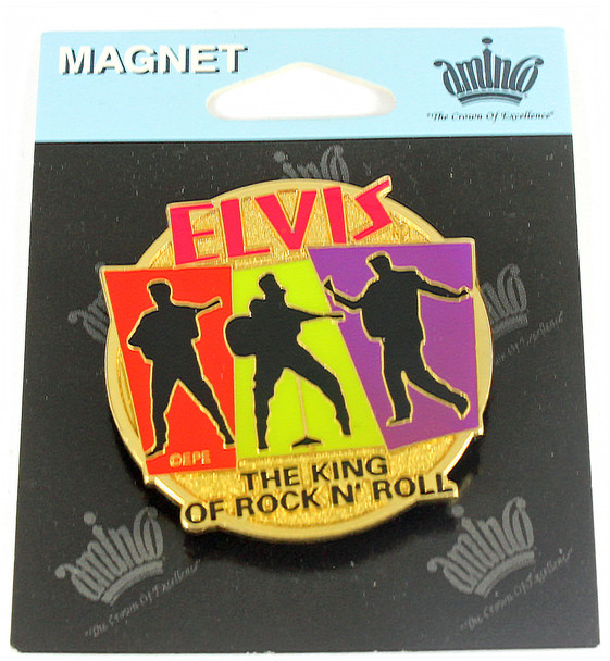 Elvis Presley King of Rock and Roll Magnet