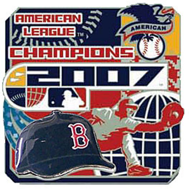 Boston Red Sox 2007 American League Champs Pin
