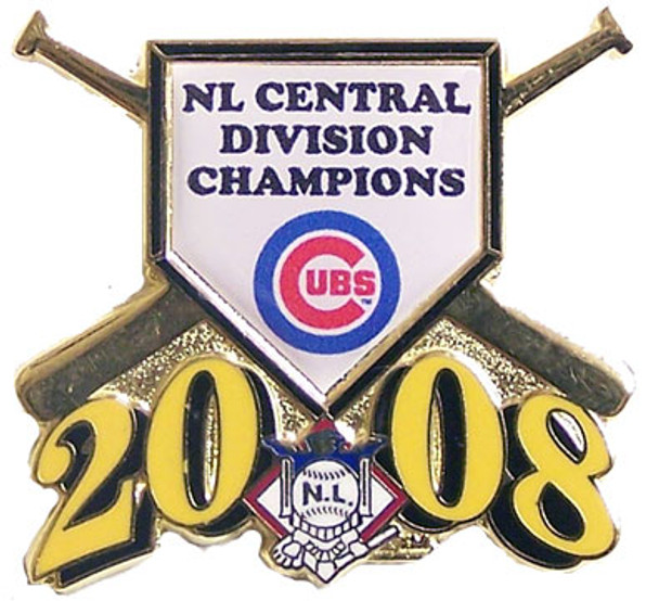 Chicago Cubs 2008 Division Champs Pin