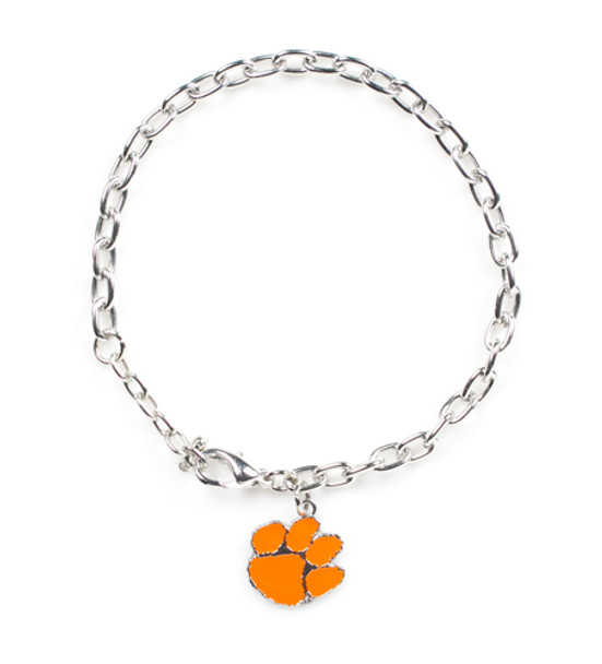 Clemson Logo Bracelet